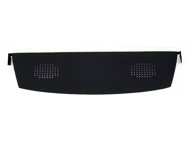 Camaro Rear Package Tray, Deluxe, Black, 1967-1969