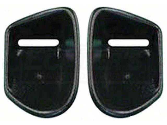 Camaro Rear Seat Belt Lower Trim, Conv, 1987-1992