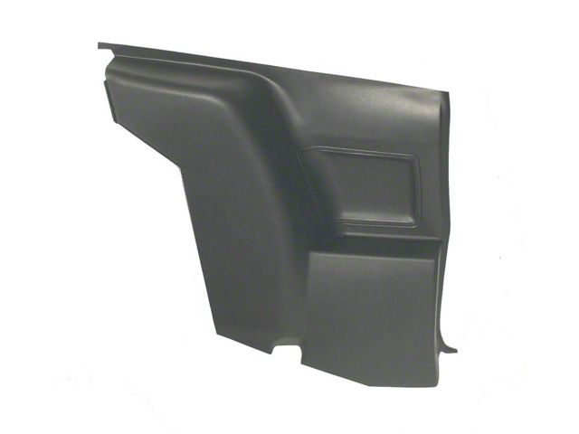 Camaro Rear Side Panel, For Standard Interior, Left, Black,1970-1971