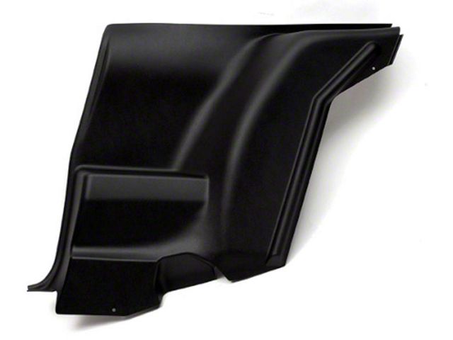 Camaro Rear Side Panel, Right, Black, 1972-1981