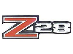 Camaro Rear Spoiler Emblem, Z28, 1970-1973 (Z/28 Coupe)