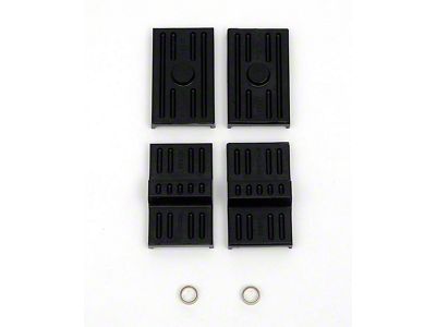 Camaro Rear Spring Pad Kit, Polyurethane, 1970-1981