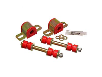 Rear Sway Bar Bushings; 21mm; Red (82-92 Camaro)