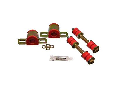Rear Sway Bar Bushings; 24mm; Red (82-92 Camaro)