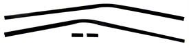 Ecklers Rear Window Interior Trim (67-69 Camaro)