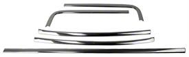 Ecklers Rear Window Molding; 5-Piece (67-69 Camaro)