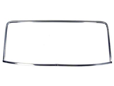 Rear Glass Molding Kit; Polished Stainless (67-69 Camaro Coupe)