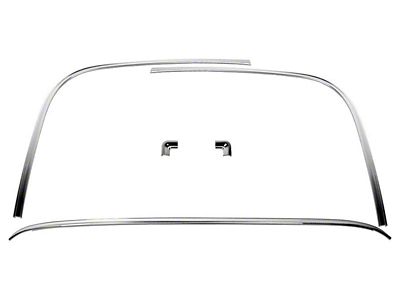 Rear Window Molding Set; 5-Pieces (70-74 Camaro)