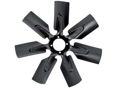 Replacement Style 7-Blade Fan; 18-Inch (67-79 Camaro)