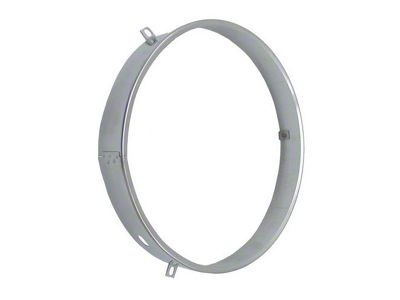 Camaro Retaining Ring, Headlamp Seal Beam, Stainless Steel,1967-1969