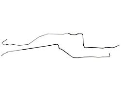 Return Fuel Lines; Stainless Steel (1970 Camaro)