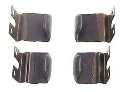 Roofrail Weatherstrip Blow-Out Clip Set,Coupe,67-69 