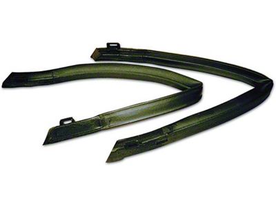 Roofrail Weatherstrip Set,T-Top,78-81 Fits On Top