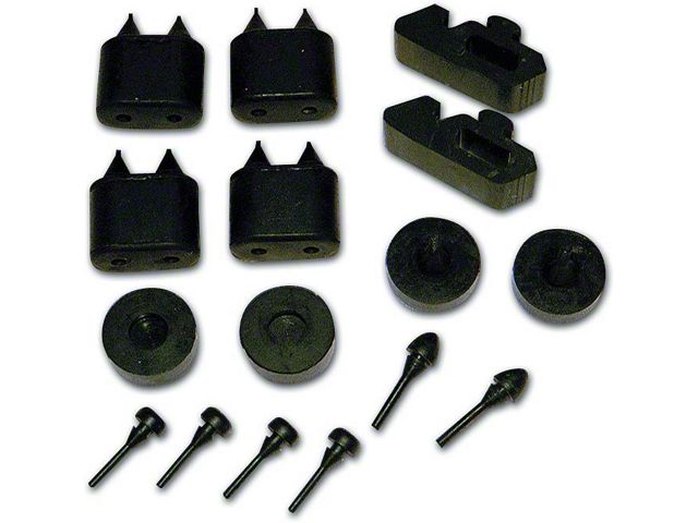 Camaro Rubber Grommet Kit, 1967-1968