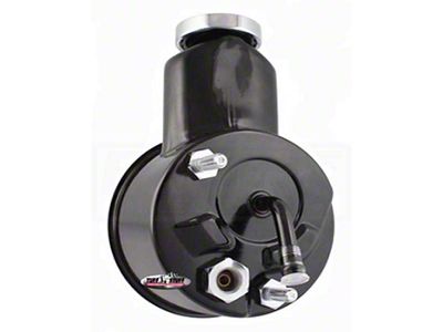 Camaro Saginaw Power Steering Pump, V8, Black, 1969