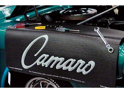 Fender Cover,Camaro Script, Black,67-2013