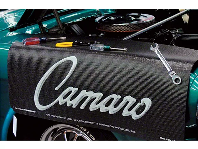 Fender Cover,Camaro Script, Black,67-2013