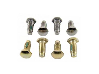 Camaro Seat Belt Anchor Bolt Set, Front & Rear, For Cars With Shoulder Belts, 1967-1969