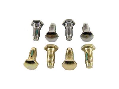 Seat Belt Anchor Bolt Set,Frt/Rr,w/0 Shoulder Belts,67-69