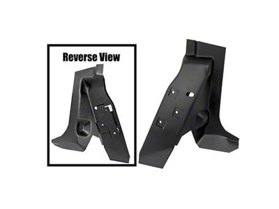 Seat Belt Bracket; Driver Side (67-69 Camaro Convertible)