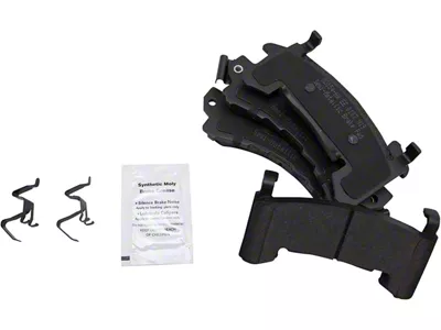 Semi-Metallic Brake Pads; Front Pair (82-92 Camaro w/o Performance Package)