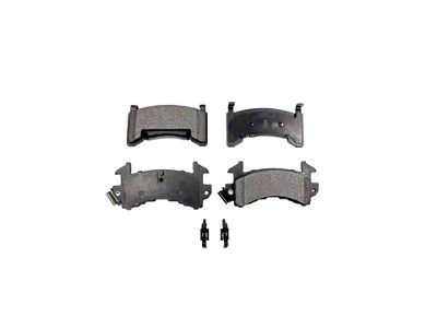 Semi-Metallic Brake Pads; Front Pair (82-92 Camaro w/o Performance Package)