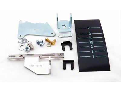 Camaro Shifter Conversion Kit, Automatic Transmission To TH200/700/4L60 Overdrive Automatic, 1970-1972