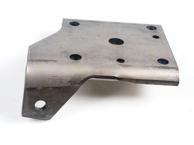 Camaro Shock Absorber Lower Mounting Plate, Left, Rear, ForCars With Multi-Leaf Springs, 1968-1969