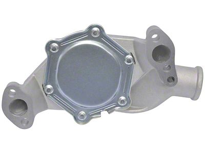 Short Style Water Pump; Natural (67-68 Small Block V8 Camaro)