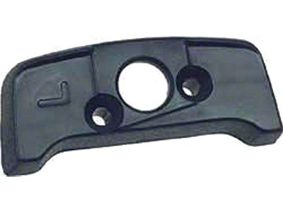 Camaro Shoulder Belt Guide Escutcheon, LH, Medium Blue 1974-1992