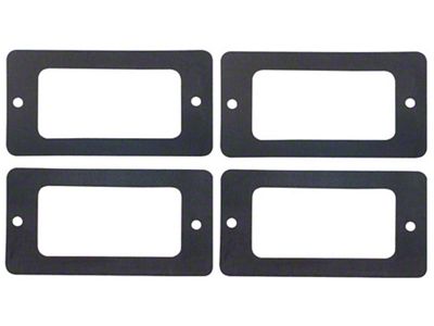 Side Marker Light Lens Gasket Set,1968