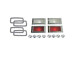 Sidemarker Lens Kit; 20-Pieces (1968 Camaro)