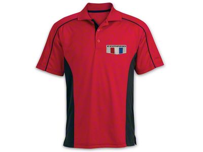 Camaro SIX Colorblock Fuse Polo - Red/Black