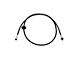 Speedometer Cable Assembly,71,w/Firewall Grommet,1969