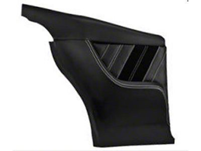 TMI Camaro, Sport-II, Coupe, Molded Rear Quarter Panels-Black 1 Pair 1969