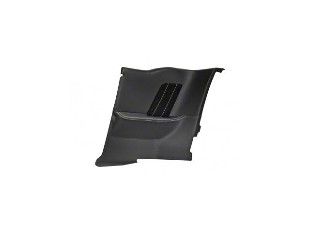 Camaro, Sport-R, Molded Rear Quarter Panels-Blk/Blk/White Pair 1968