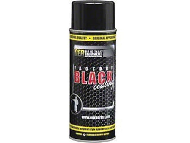 Camaro Spray Paint, Black, Low Gloss, 1967-1992
