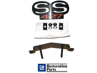 SS 427 Grille Emblem (1968 Camaro, Excluding RS)