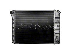 Standard Automotive Copper/Brass Radiator with Built-In Transmission Cooler; 2-Row (72-79 Camaro w/ Automatic Transmission & w/o A/C)