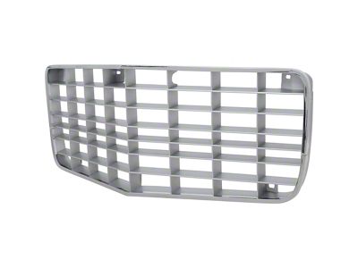 Standard Grille Assembly; Silver (72-73 Camaro)
