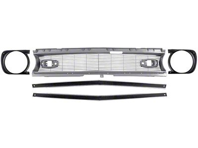 Standard Grille Kit with Headlight Bezels (1968 Camaro, Excluding RS)
