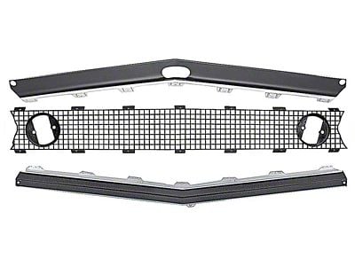Standard Grille Kit without Headlight Bezels (1967 Camaro, Excluding RS)