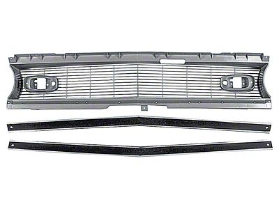 Standard Grille Kit without Headlight Bezels (1968 Camaro, Excluding RS)