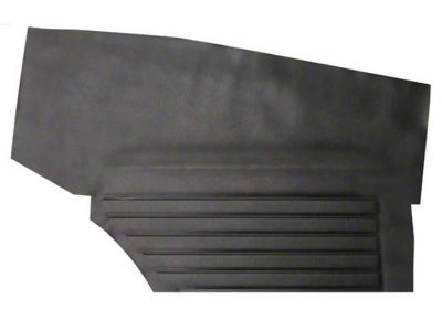 Standard Interior Rear Quarter Panels (1967 Camaro Coupe w/ Fold-Down Rear Seat)