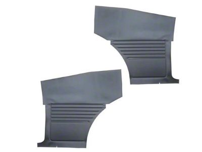 Standard Interior Rear Quarter Panels (1968 Camaro Coupe w/ Fixed Rear Seat)