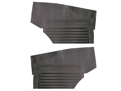 Standard Interior Rear Quarter Panels (1968 Camaro Coupe w/ Fold-Down Rear Seat)