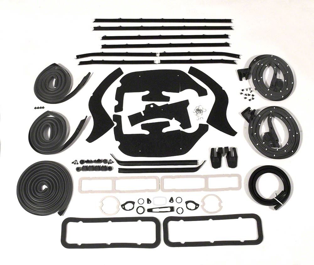Ecklers Roof Drip Rails (67-69 Camaro Coupe)