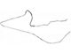 Camaro Steel Fuel Line,Steel Main Front To Rear,Carb Lh 3/8 ,1985-1992