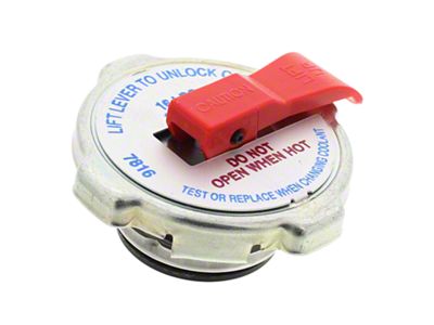 Steel Safety Lever Radiator Cap (76-92 Camaro)