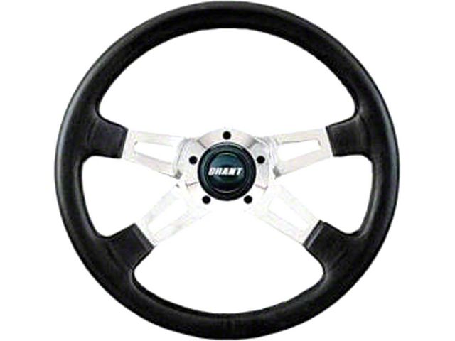 Camaro Steering Wheel, Collector's Edition, Black, Grant, 1970-1988